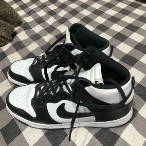 Nike panda dunks highs